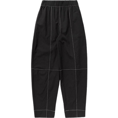 Ganni Pants & Shorts Ganni Elasticated Curve Trousers - Black