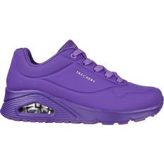 Purple Sneakers Skechers Uno W - Night Shades