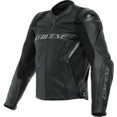 Dainese Motorcycle Jackets Dainese RACING LEATHER JACKET BLACK/BLACK
