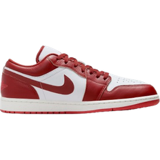 Nike Rot Schuhe Nike Air Jordan 1 Low SE M - White/Lobster/Sail/Dune Red