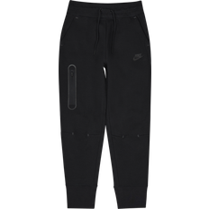 Nike Girl's Sportswear Tech Fleece Trousers - Black/White (CZ2595-010)