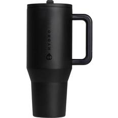 Dishwasher Safe Cups & Mugs Hydrojug Traveler Black 40fl oz