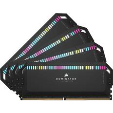 6200 MHz - 64 GB - DDR5 RAM Memory Corsair Dominator Platinum RGB Black DDR5 6200MHz 4x16GB (CMT64GX5M4B6200C32)