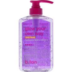 Tørr hud Selvbruning b.tan Glow Your Own Way Next Level Clear Self Tan Gel Insanely Dark 473ml