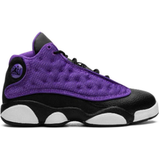 Polyurethane Children's Shoes Nike Air Jordan 13 Retro PS - Purple Venom/Black/White