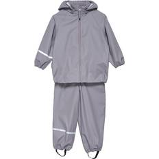 Fleecefutter Regenanzüge CeLaVi Kid's Basic Rainwear Set - Grey