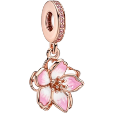 Pandora Charms & Pendants Pandora Cherry Blossom Dangle Charm - Rose Gold/Pink