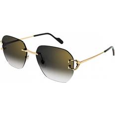 Frameless Sunglasses Cartier CT0394S 001