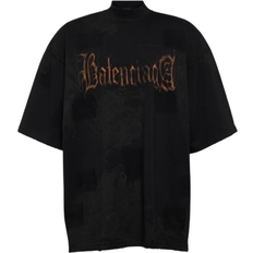 Balenciaga Heavy Metal T-shirt Large Fit - Black Faded