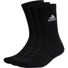 Adidas Herre Sokker adidas Cushioned Crew Socks 3-pack - Black/White
