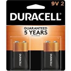 Batteries Batteries & Chargers Duracell 9V Alkaline 2-pack
