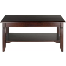 Winsome Nolan Brown Coffee Table 21x37"