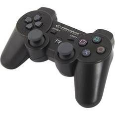 PlayStation 3 - Trådløs Spillkontroller Esperanza EGG109K Marine - Black