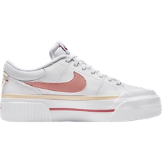 Nike Sneakers on sale Nike Court Legacy Lift W - White/Guava Ice/Cedar/Red Stardust