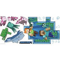 RoomMates Minecraft Peel & Stick Giant Wall Decal