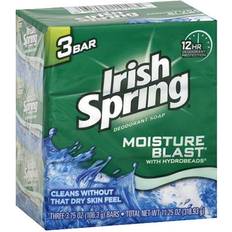 Irish Spring Deodorant Bath Bar Moisture Blast 3-pack