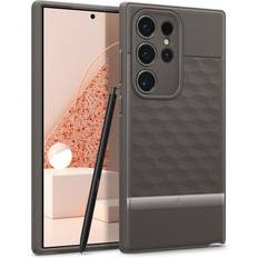 Spigen Caseology Parallax Case Compatible with Samsung Galaxy S24 Ultra Case, [Enhanced Ergonomic Design] Military Grade Drop Tested 2024 Ash Gray