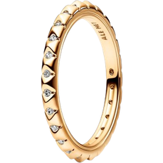 Damen Ringe Pandora ME Pyramids Ring - Gold/Transparent