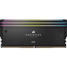 Corsair Dominator Titanium RGB Black DDR5 6400MHz 2x16GB ECC (CMP32GX5M2B6400C32)