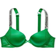 Very Sexy Bombshell Add-2-Cups Lace Shine Strap Push-Up Bra, Green, Women's  Bras Victoria's Secret • Price »