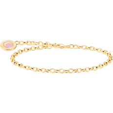 Thomas Sabo Member Charm Bracelet - Gold/Pink