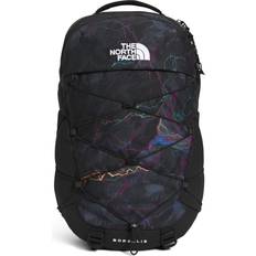 The North Face Borealis Backpack: Black Glow Print/Black