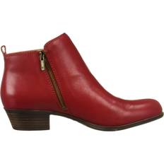 Synthetic Ankle Boots Lucky Brand Basel - Dark Red