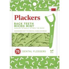 Plackers Back Teeth Micro Dental Floss 75pcs