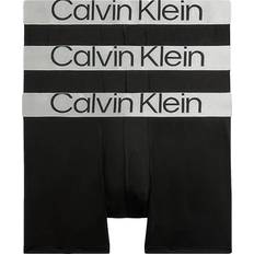 Herren - Polyester Unterhosen Calvin Klein Boxer Briefs 3-pack - Black