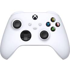 White Game Controllers Microsoft Wireless Controller for Xbox Series X S, Xbox One, & PC - White