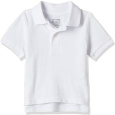 XXL Polo Shirts Children's Clothing The Children's Place Boy's Short Sleeve Pique Polo Shirt - White