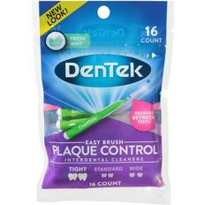 Dental Floss & Dental Sticks DenTek Easy Brush Fresh Mint Extra Tight Cleaners