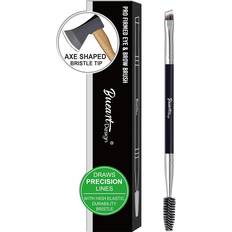 Pro Firm Eye & Brow Brush #14 Black & Silver