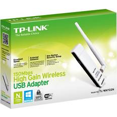 USB-A Trådløse nettverkskort TP-Link TL-WN722N