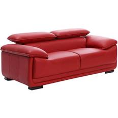 Ledersofas 2-Sitzer Sofa