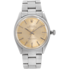 Rolex Wrist Watches Rolex Vintage Oyster Perpetual Silver Automatic 1002