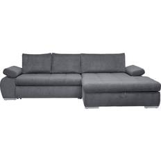 3-Sitzer - Schlafsofas Inferno Grey Sofa 294cm 3-Sitzer