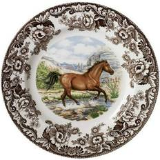 Spode Woodland American Quarter Horse Dinner Plate 4.1"
