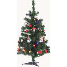 House of Seasons Artificial LED Gently Dark Green Weihnachtsbaum 90cm