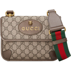 Gucci Messengertaschen Gucci Neo Vintage Small Messenger Bag - Beige/Ebony