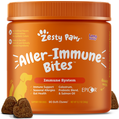 Zesty Paws Aller-Immune Bites Lamb Jar 90 Chew 0.36