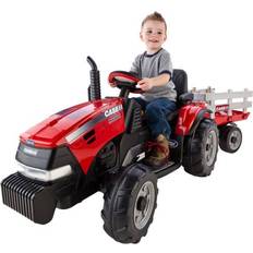 Plastic Toy Vehicles Peg-Pérego Magnum Tractor with Trailer