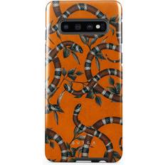 Burga Bitter Apricot Snake Samsung Galaxy S10 Plus Case, Tough