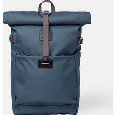 Sandqvist Ilon Rolltop Backpack Recycled Poly Steel Blue