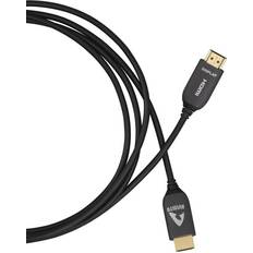 Avinity Optisch aktives HDMI-Kabel 15m ultradünn, St.-St., 8K, vergoldet