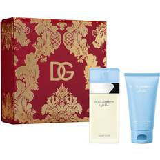 Dolce & Gabbana Gaveesker Dolce & Gabbana Light Blue Pour Femme Gift Set EdT 50ml + Body Cream 50ml