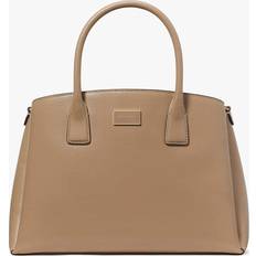 Brown - Leather Messenger Bags Kate Spade New York Serena Satchel, Timeless Taupe One Size