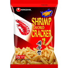 Chips Snacks Nongshim Räksnacks Hot & Spicy 75g 1Pack