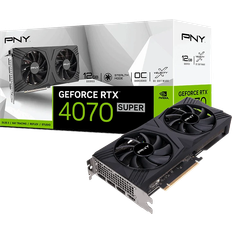 12 GB Graphics Cards PNY GeForce RTX 4070 Super Verto Dual Fan OC HDMI 3xDP 12GB