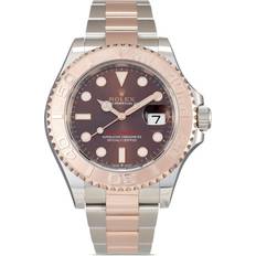 Rolex Watches Rolex 2023 unworn Yacht-Master 40mm steel/Sapphire/18kt Gold One Size Brown